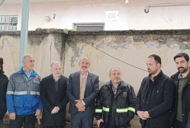 بازدید فرماندار از جایگاه پمپ بنزین اساسه و شهرداری ماکلوان