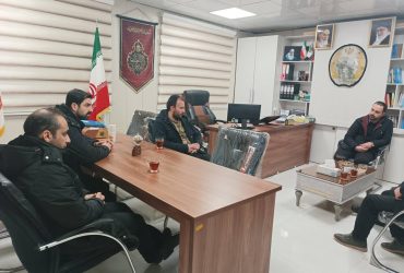 بازدید فرماندهی محترم سپاه شهرستان فومن از ستاد بحران شهرداری ماکلوان