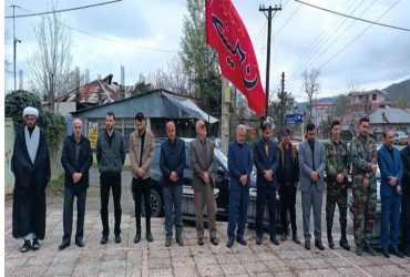 مراسم برگزاری دسته عزاداری به مناسبت شهادت امیرالمومنین علی(ع)